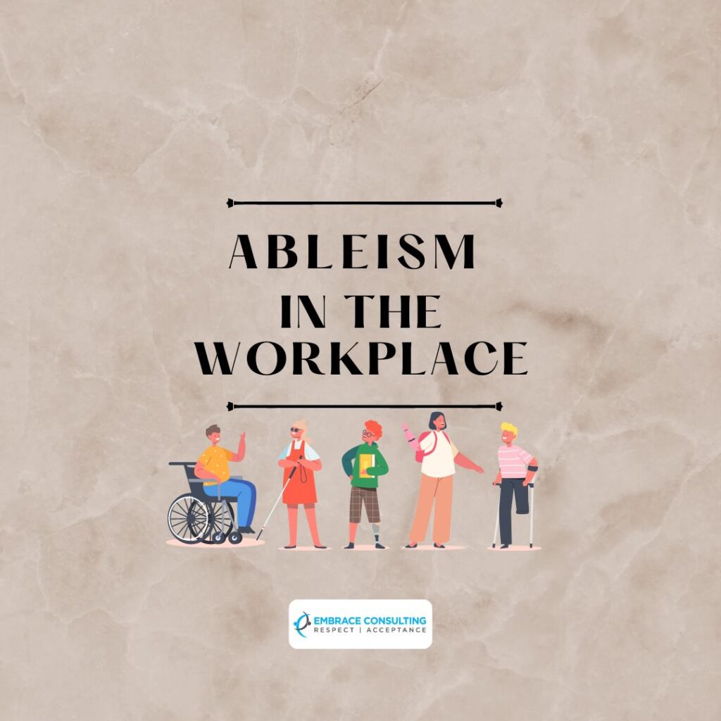 Monday 12th Post Ableism Article